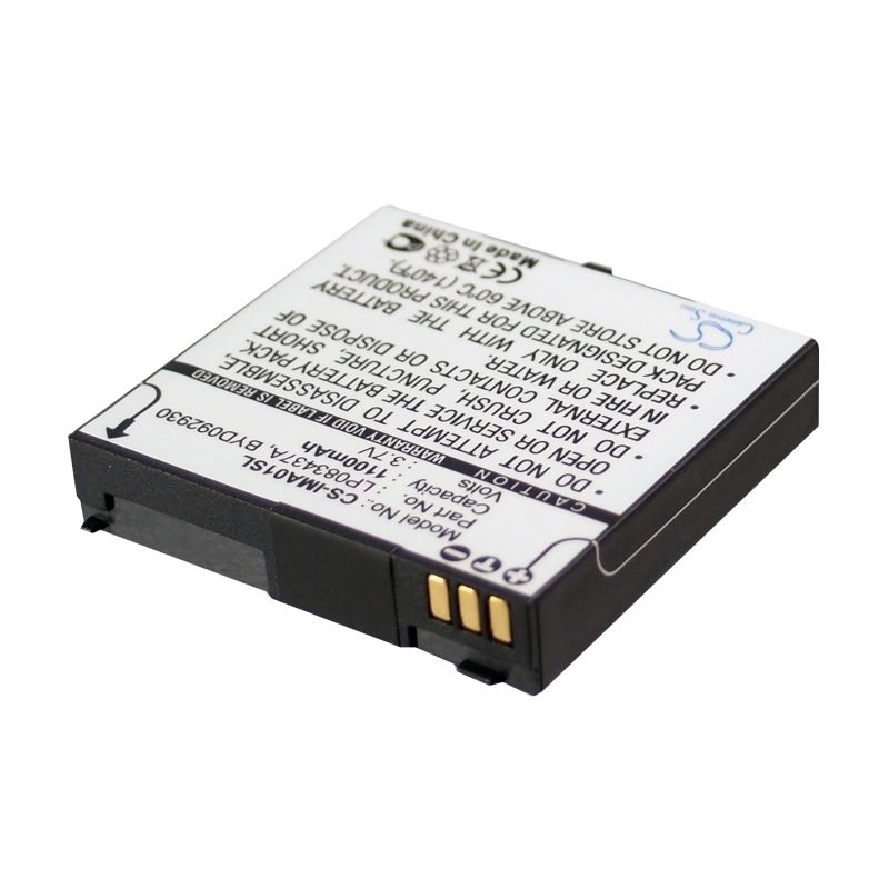 Li-ion Battery fits I-mate, spl 3.7V, 1100mAh Mobile & SmartPhone Cameron Sino Technology Limited