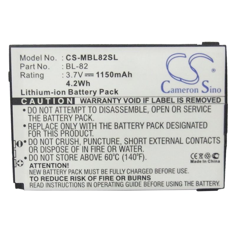 Li-ion Battery fits I-mobile,2206 3.7V, 1150mAh Communications Cameron Sino Technology Limited (Suspended)