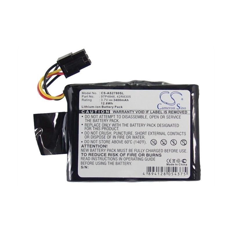 Li-ion Battery Fits Ibm, 648, 2780, 39j5555 3.7v, 3400mah RAID Controller Cameron Sino Technology Limited