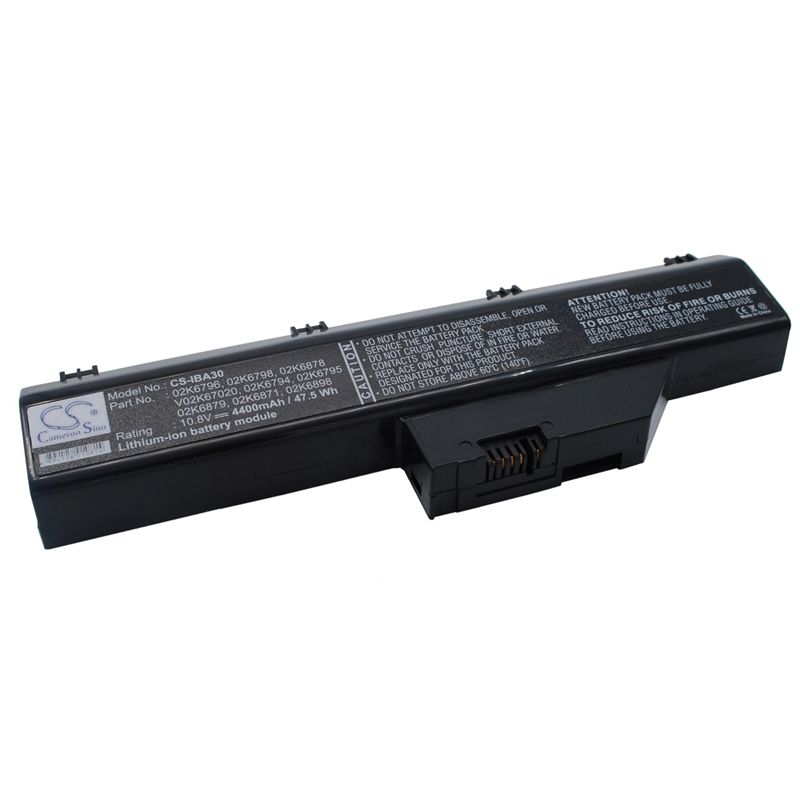 Li-ion Battery fits Ibm, thinkpad A30, thinkpad A30p, thinkpad A31 10.8V, 4400mAh Computer Cameron Sino Technology Limited (Suspended)
