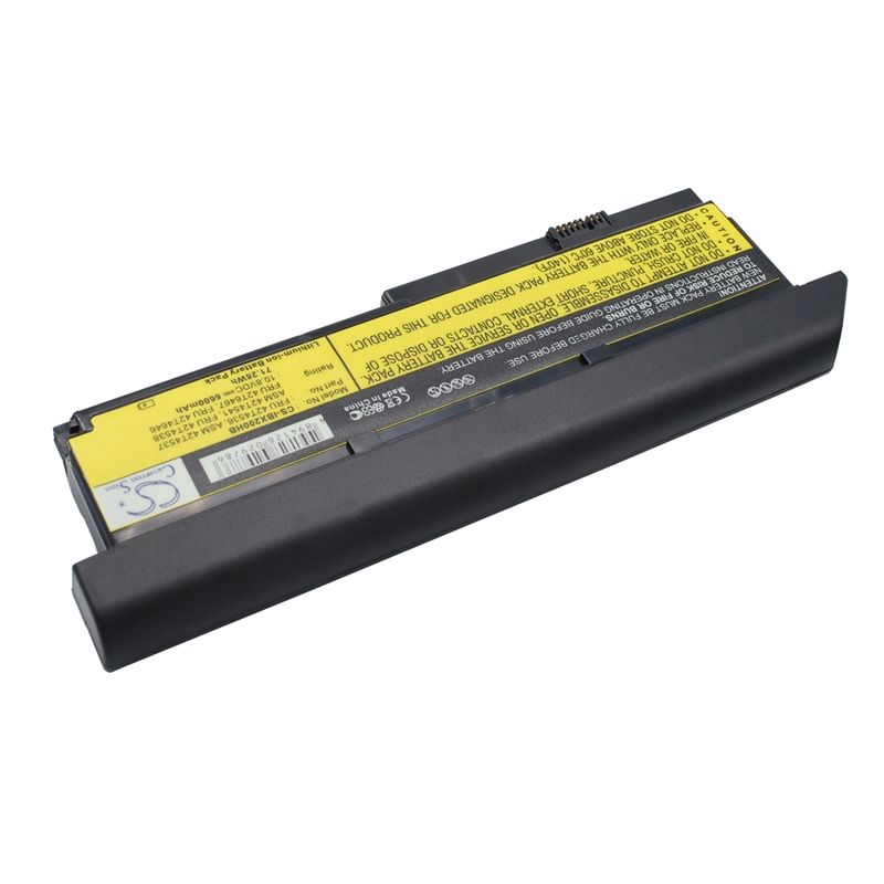 Li-ion Battery fits Ibm, thinkpad Elite X200, thinkpad Elite X200s, thinkpad X200 10.8V, 6600mAh Notebook & Laptop Cameron Sino Technology Limited