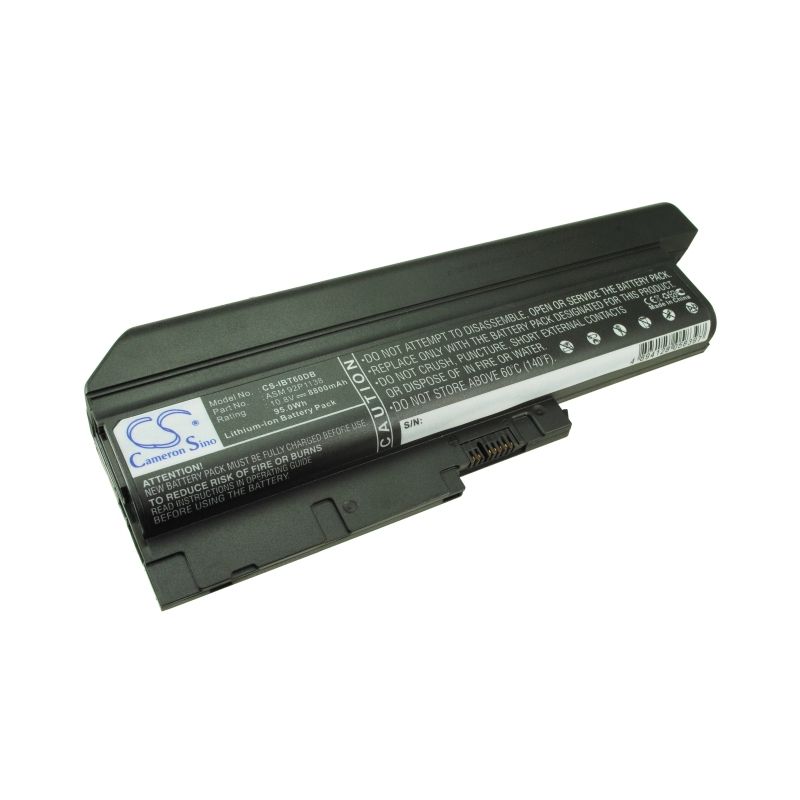 Li-ion Battery fits Ibm, thinkpad R60, thinkpad R60 9455, thinkpad R60 9456 10.8V, 8800mAh Notebook & Laptop Cameron Sino Technology Limited