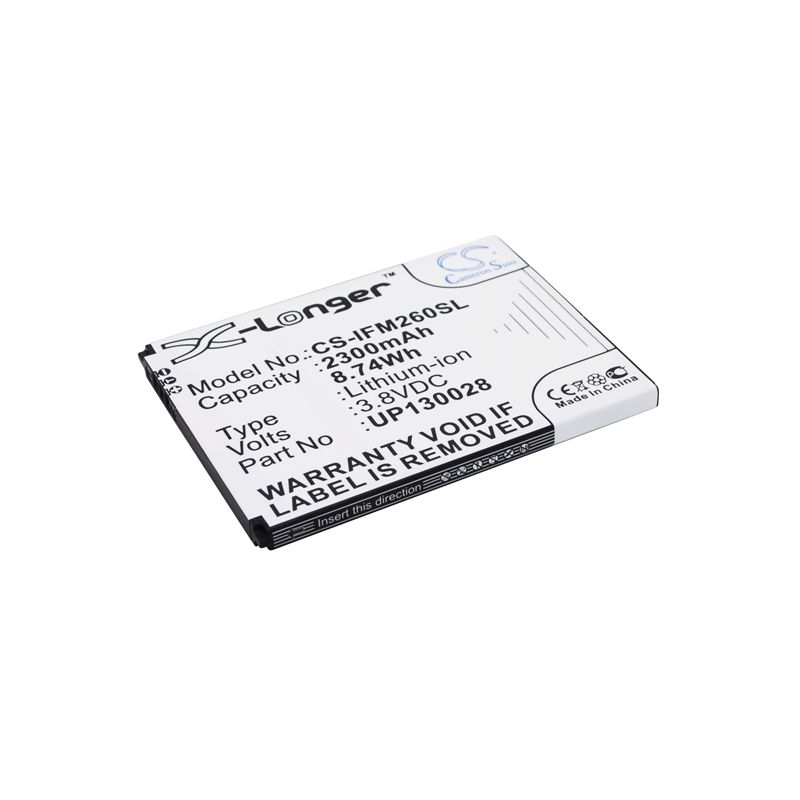 Li-ion Battery fits Infocus, in260, in310, m210 3.8V, 2300mAh Mobile & SmartPhone Cameron Sino Technology Limited