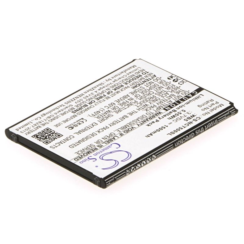 Li-ion Battery Fits Inq, Cloud Touch 3.7v, 1500mah Mobile & SmartPhone Cameron Sino Technology Limited