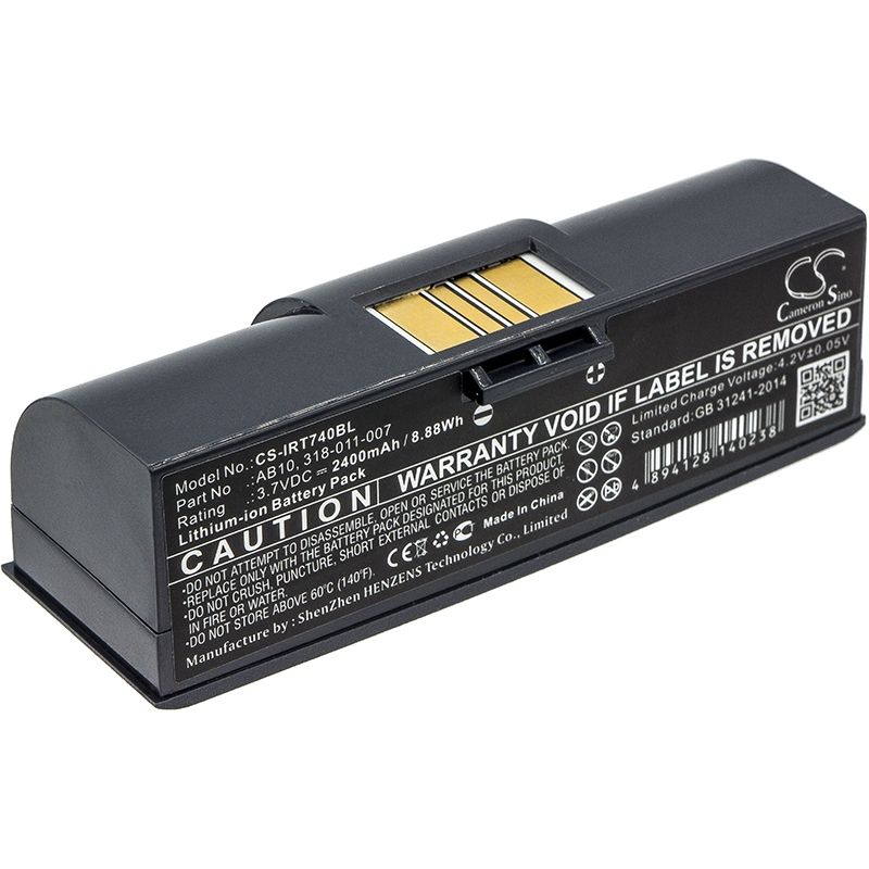 Li-ion Battery fits Intermec, 700 Mono, 730 Color 3.7V, 2400mAh Barcode Scanner Cameron Sino Technology Limited