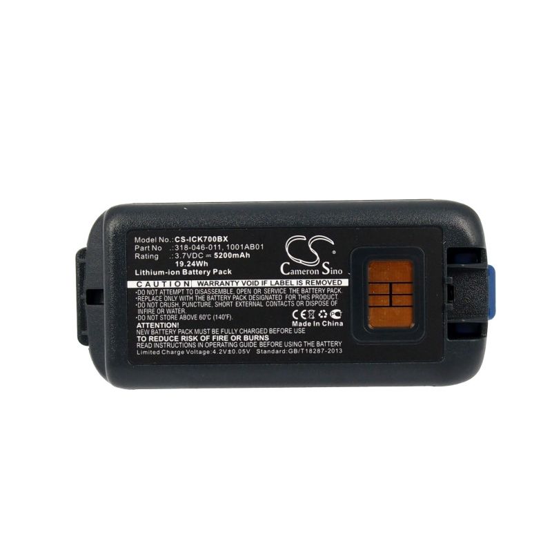 Li-ion Battery Fits Intermec, Ck70, Ck71 3.7v, 5200mah Barcode Scanner Cameron Sino Technology Limited