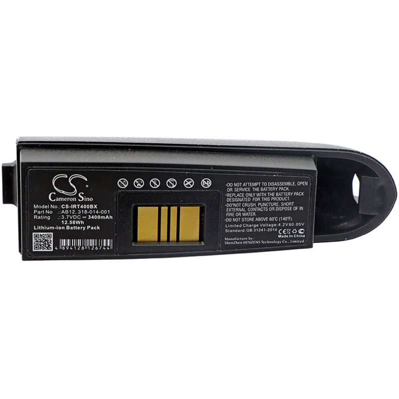 Li-ion Battery fits Intermec, Ip3, Ip4 3.7V, 3400mAh Barcode Scanner Cameron Sino Technology Limited