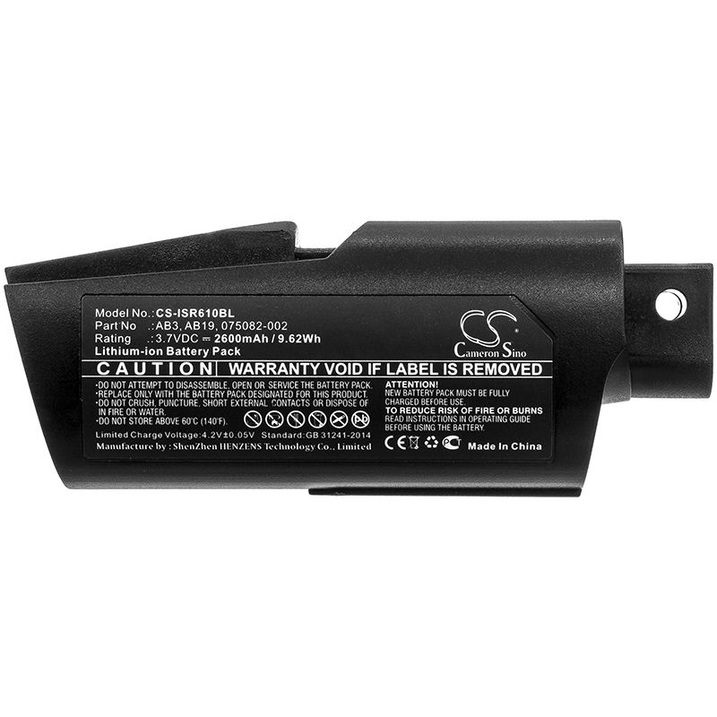 Li-ion Battery fits Intermec, Ip30, Sr61, Sr61t 3.7V, 2600mAh Barcode Scanner Cameron Sino Technology Limited