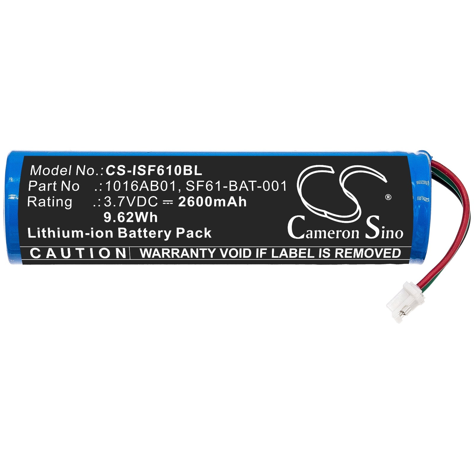 Li-ion Battery fits Intermec, Sf61, Sf61b 3.7V, 2600mAh Barcode Scanner Cameron Sino Technology Limited
