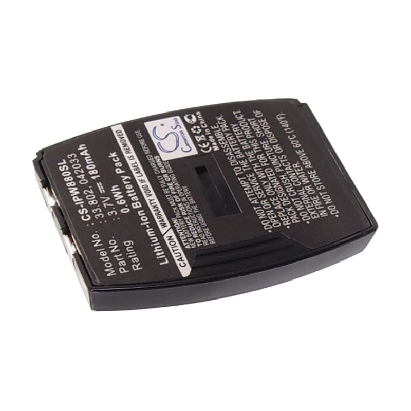 Li-ion Battery fits Ipn, Emotion W880, Ipn 3.7V, 180mAh Wireless Headset Cameron Sino Technology Limited