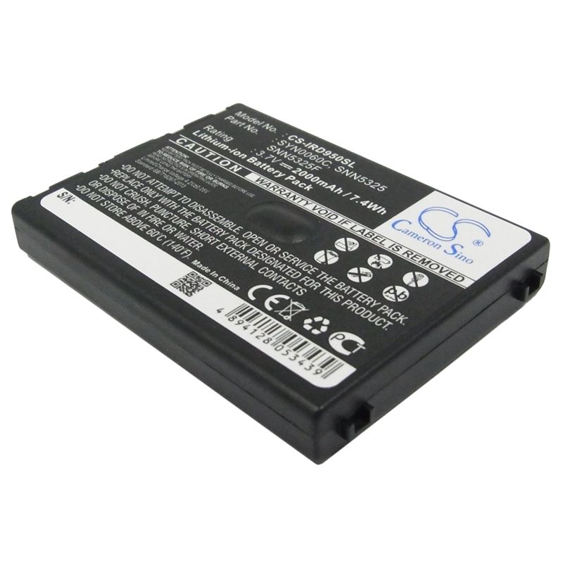 Li-ion Battery Fits Iridium, 9500, 9505, 3.7v, 2000mah Satellite Phone Cameron Sino Technology Limited