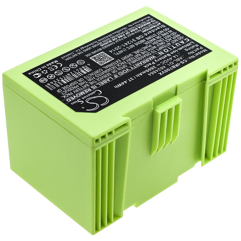 Li-ion Battery fits Irobot, Roomba i7, Roomba i7+ Roomba e5, 14.4V, 2600mAh Vacuum Cameron Sino Technology Limited