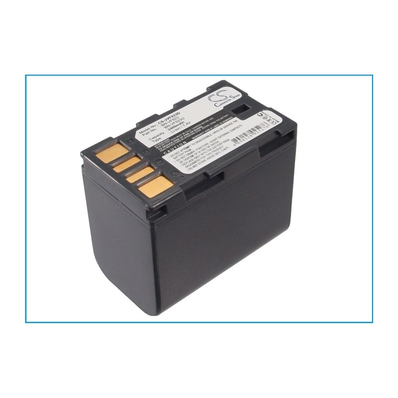 Li-ion Battery Fits Jvc, Ex-z2000, Gr-d720, Gr-d720ek 7.4v, 2400mah Camera Cameron Sino Technology Limited