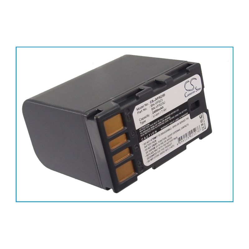 Li-ion Battery Fits Jvc, Ex-z2000, Gr-d720, Gr-d720ek 7.4v, 2400mah Camera Cameron Sino Technology Limited