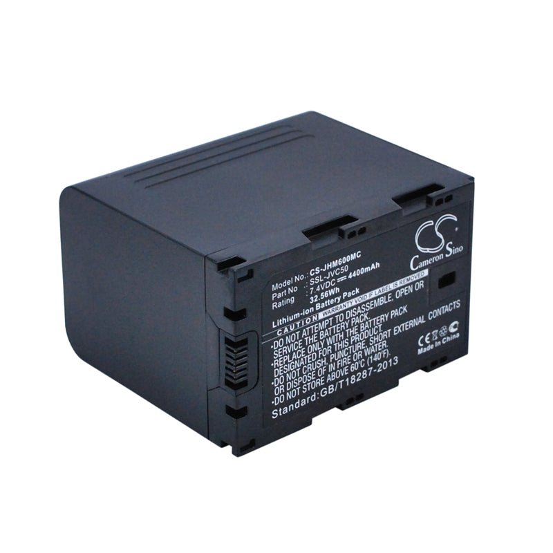 Li-ion Battery Fits Jvc, Gy-hm200, Gy-hm200e, Gy-hm200esb 7.4v, 4400mah Camera Cameron Sino Technology Limited