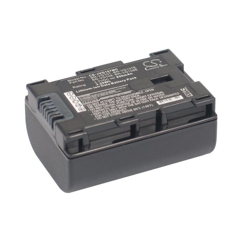 Li-ion Battery Fits Jvc, Gz-e10, Gz-e100, Gz-e200 3.7v, 890mah Camera Cameron Sino Technology Limited