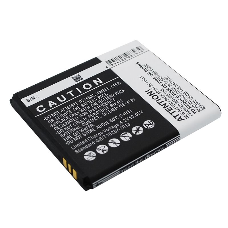 Li-ion Battery fits K-touch, e6, e806, t6 3.7V, 1800mAh Communications Cameron Sino Technology Limited (Suspended)