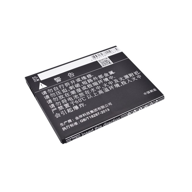 Li-ion Battery fits K-touch, s2, v5 3.7V, 2400mAh Mobile & SmartPhone Cameron Sino Technology Limited
