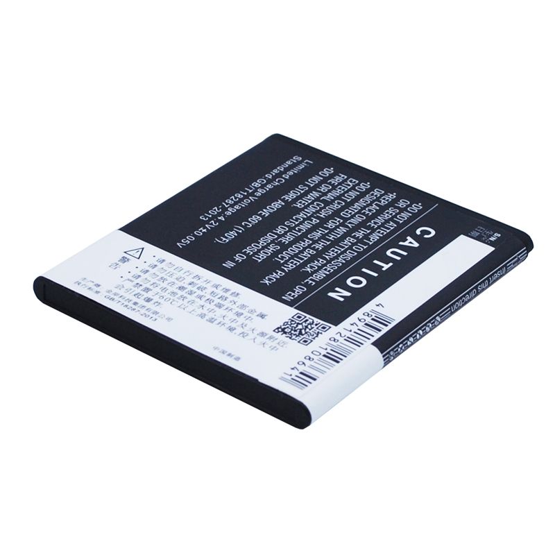 Li-ion Battery fits K-touch, t81 3.7V, 1700mAh Communications Cameron Sino Technology Limited (Suspended)