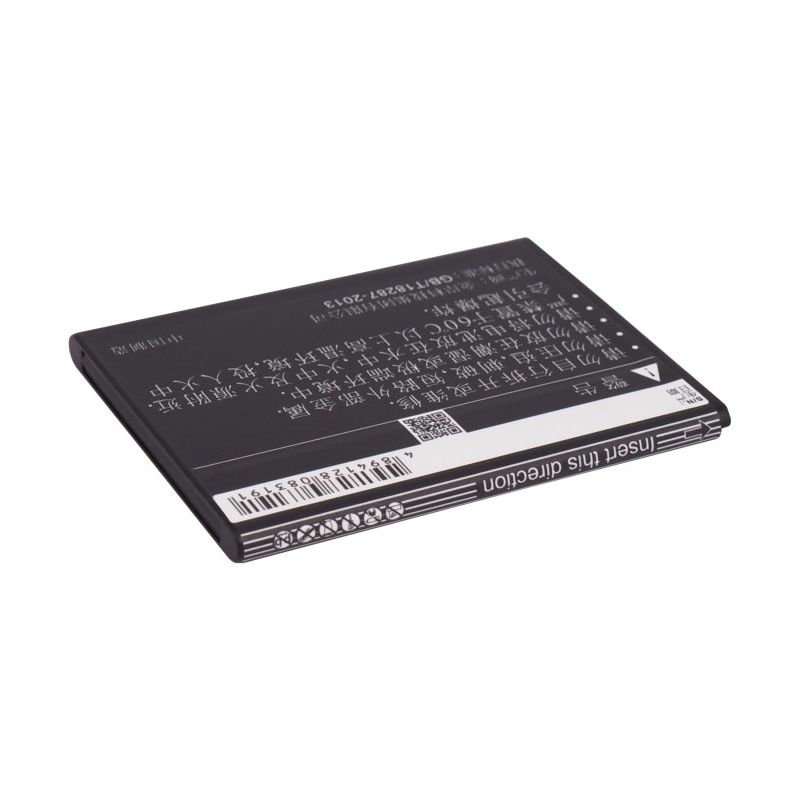 Li-ion Battery fits K-touch, t83, t85, t87 3.7V, 1500mAh Mobile & SmartPhone Cameron Sino Technology Limited