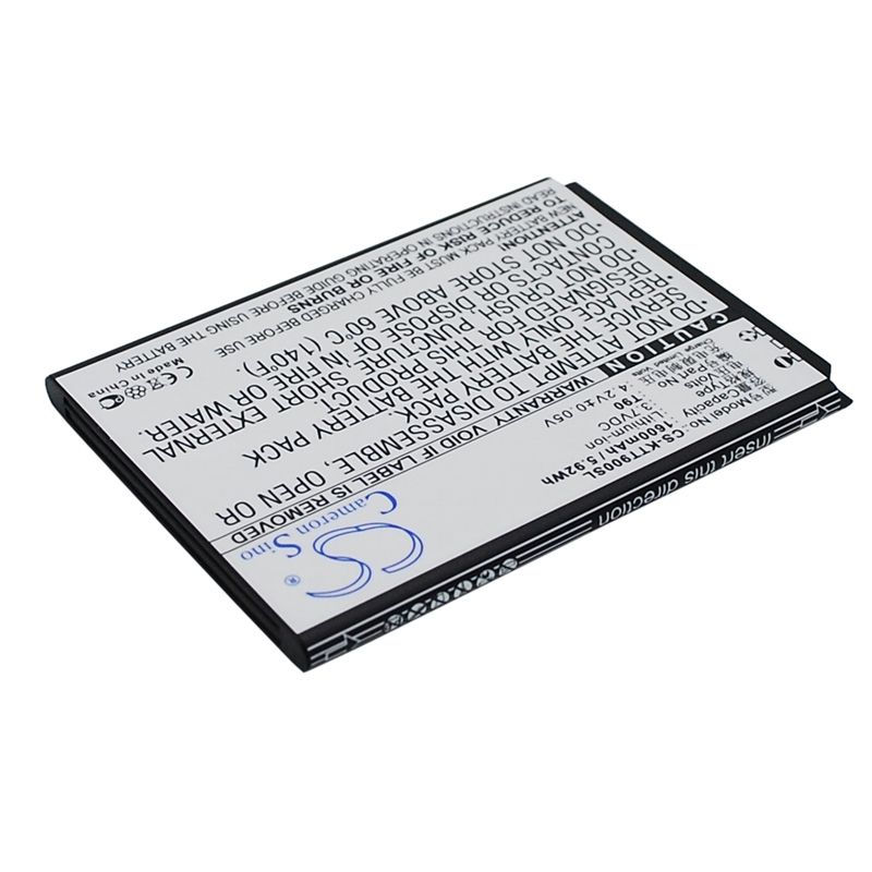 Li-ion Battery fits K-touch, t90 3.7V, 1600mAh Communications Cameron Sino Technology Limited (Suspended)