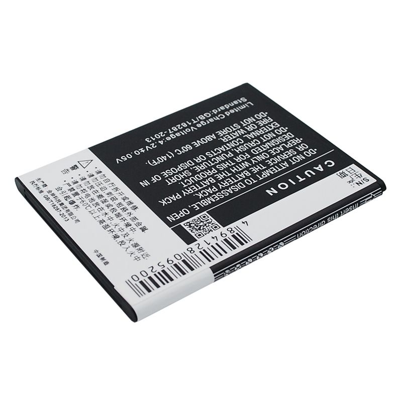 Li-ion Battery fits K-touch, t93 3.7V, 2200mAh Mobile & SmartPhone Cameron Sino Technology Limited