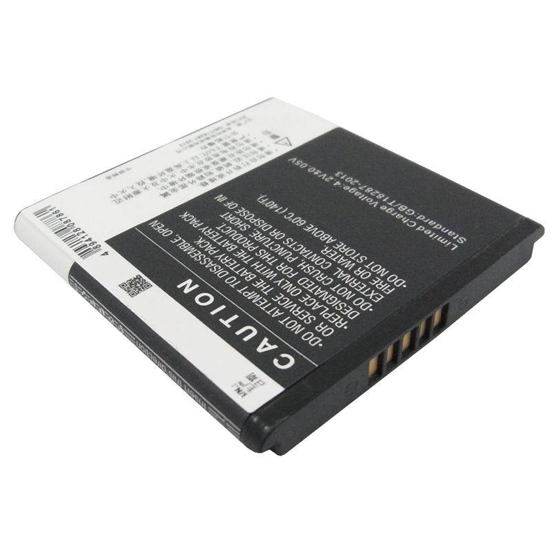 Li-ion Battery fits K-touch, w608, w680 3.7V, 1700mAh Mobile & SmartPhone Cameron Sino Technology Limited