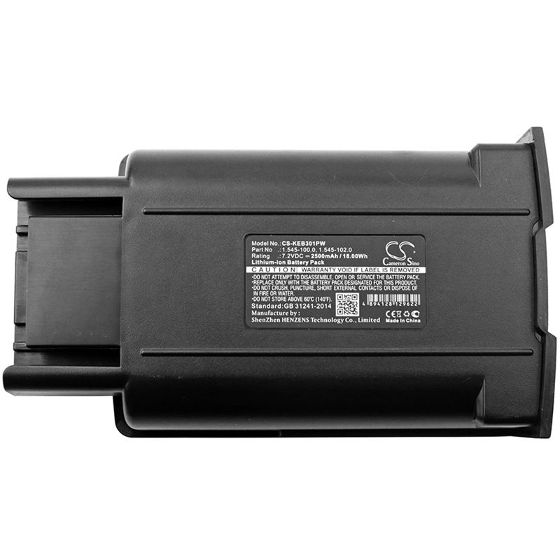 Li-ion Battery Fits Karcher, 1.545-104.0, 1.545-113.0, Eb 30/1 Cordless Electric Sweeper 12" 7.2v, 2500mah Power Tools Cameron Sino Technology Limited