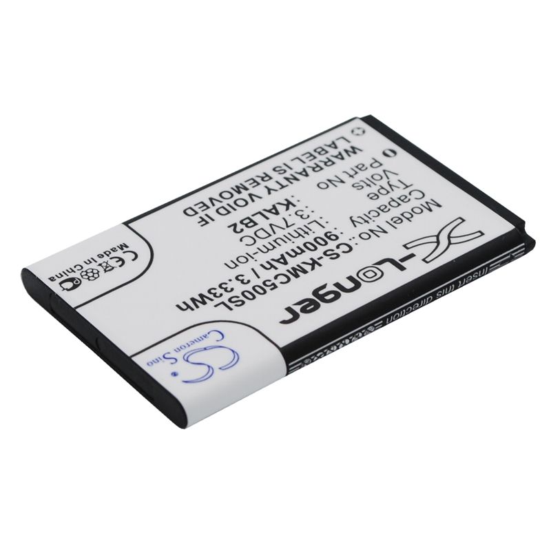 Li-ion Battery fits Kazam, life b2, life c5, lubi 3 3.7V, 900mAh Mobile & SmartPhone Cameron Sino Technology Limited