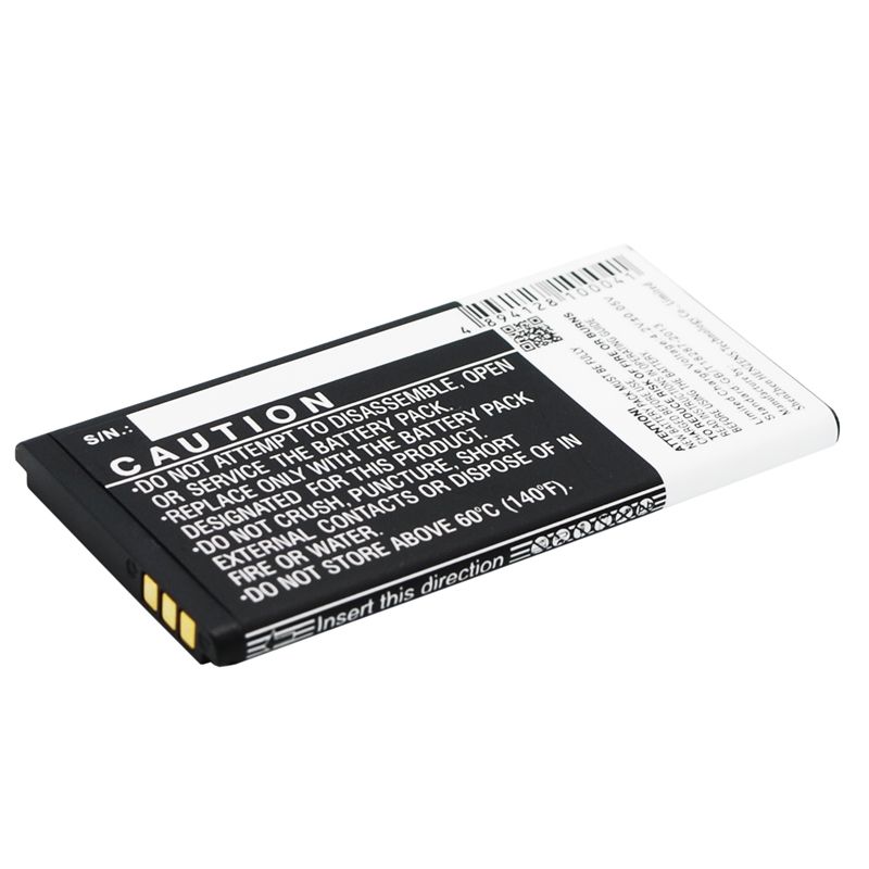 Li-ion Battery fits Kazam, life b4, maxcom, mm720 3.7V, 1000mAh Mobile & SmartPhone Cameron Sino Technology Limited