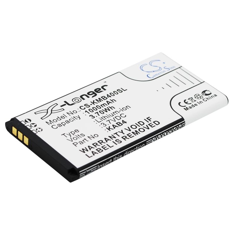Li-ion Battery fits Kazam, life b4, maxcom, mm720 3.7V, 1000mAh Mobile & SmartPhone Cameron Sino Technology Limited