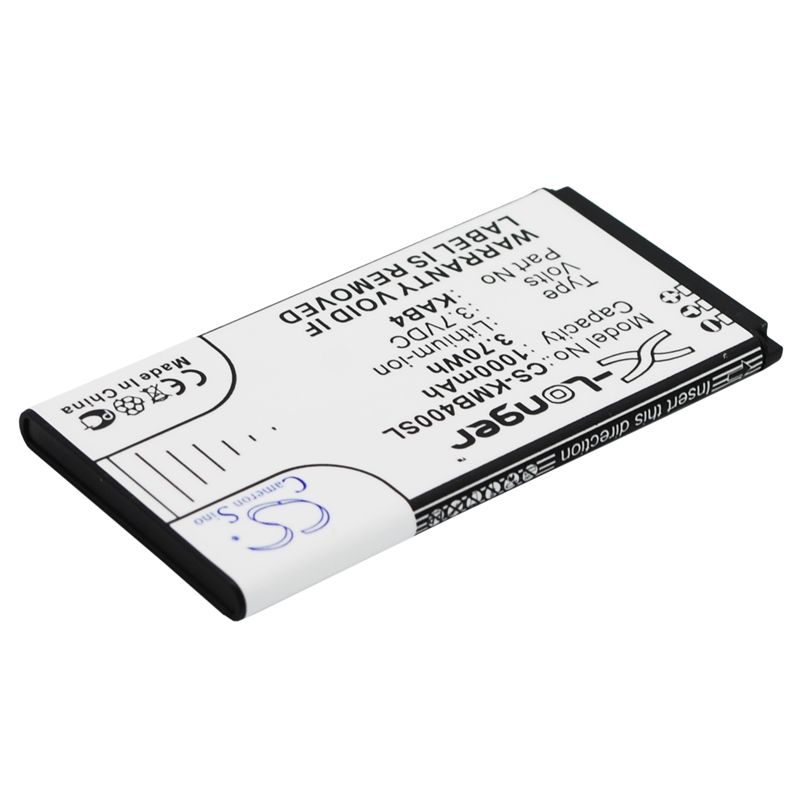 Li-ion Battery fits Kazam, life b4, maxcom, mm720 3.7V, 1000mAh Mobile & SmartPhone Cameron Sino Technology Limited
