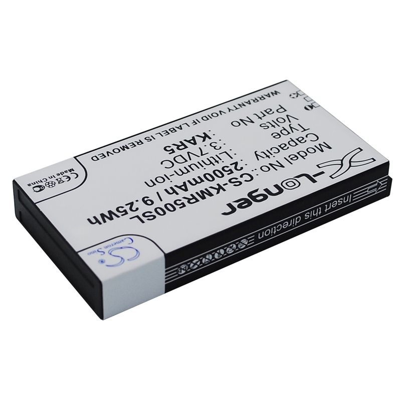 Li-ion Battery fits Kazam, life r5 3.7V, 2500mAh Communications Cameron Sino Technology Limited (Suspended)