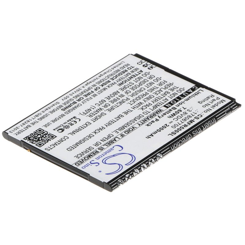 Li-ion Battery fits Kazam, thunder 350l, mobiwire, ahiga 3.8V, 2000mAh Mobile & SmartPhone Cameron Sino Technology Limited