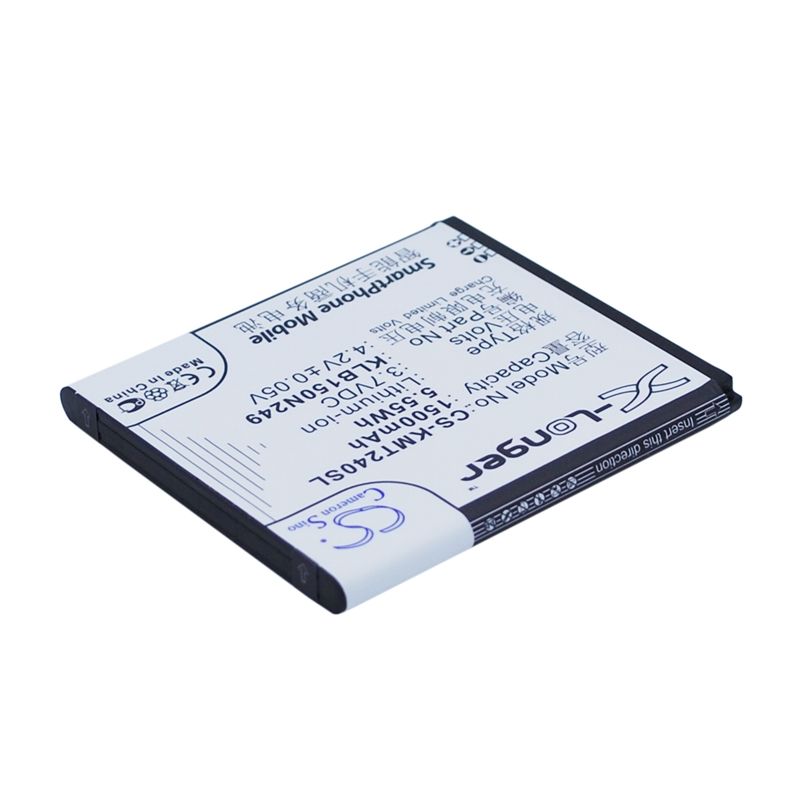 Li-ion Battery fits Kazam, trooper 2 4.0, trooper 2 x4.0, trooper2 4.0 3.7V, 1500mAh Communications Cameron Sino Technology Limited (Suspended)