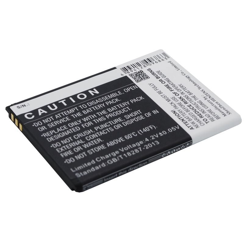 Li-ion Battery fits Kazam, trooper x3.5 3.7V, 1450mAh Mobile & SmartPhone Cameron Sino Technology Limited