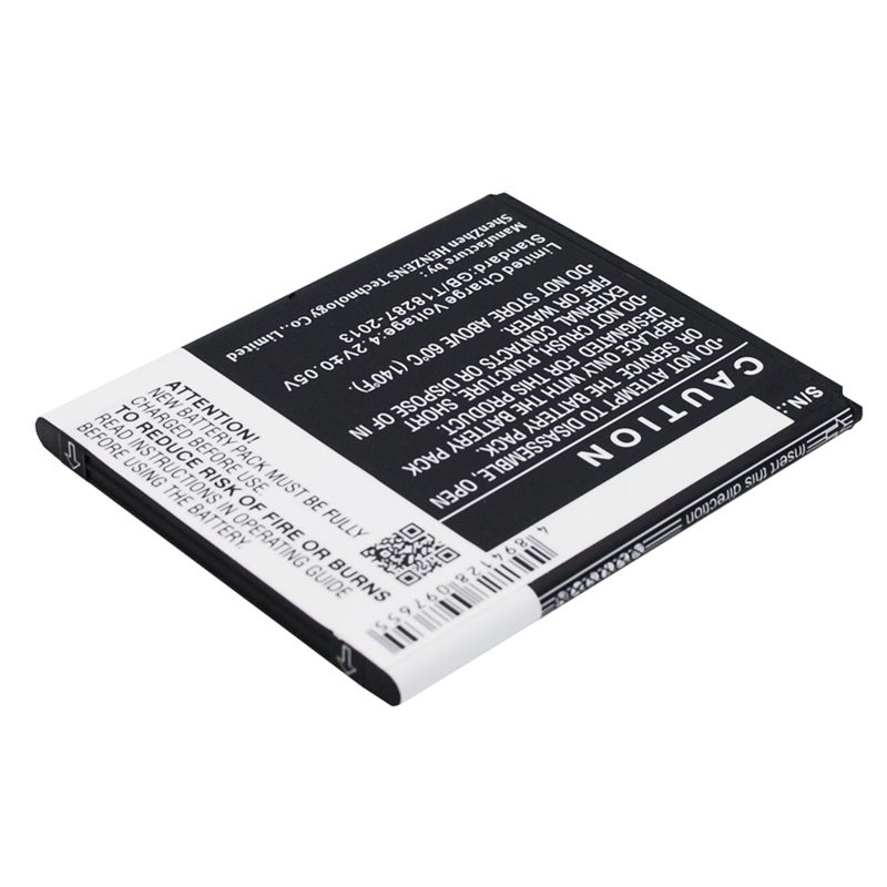 Li-ion Battery fits Kazam, trooper x5.0 3.7V, 2000mAh Mobile & SmartPhone Cameron Sino Technology Limited