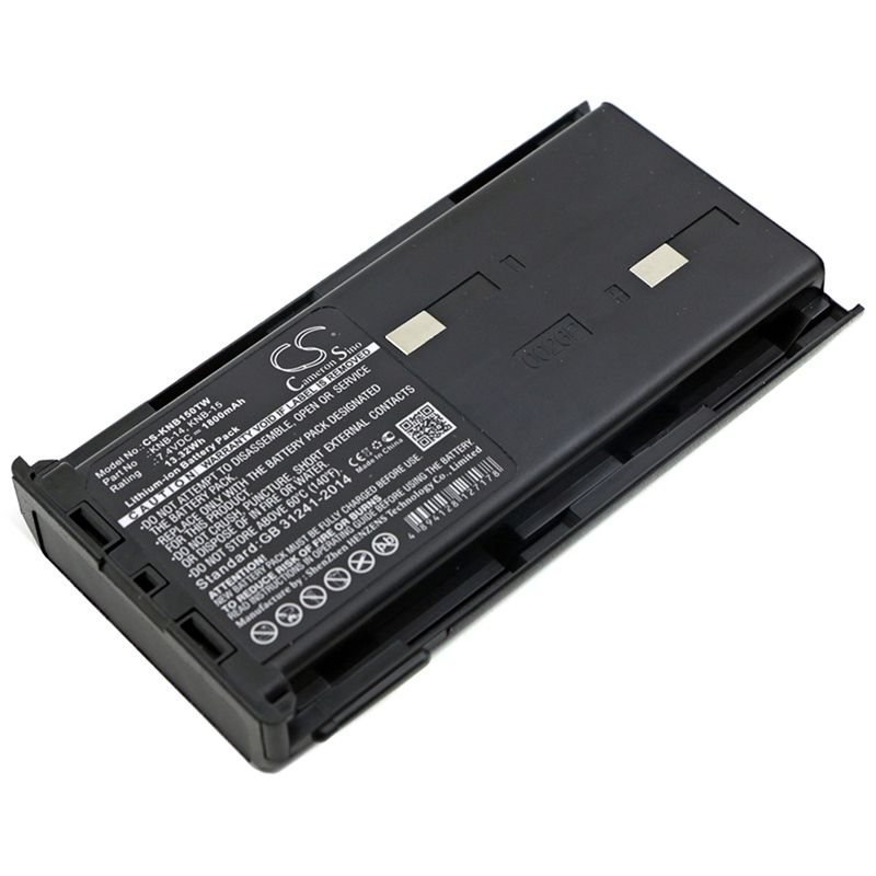 Li-ion Battery Fits Kenwood, Cp-213, Tcp-113, Tk-2100 7.4v, 1800mah Two-Way Radio Cameron Sino Technology Limited