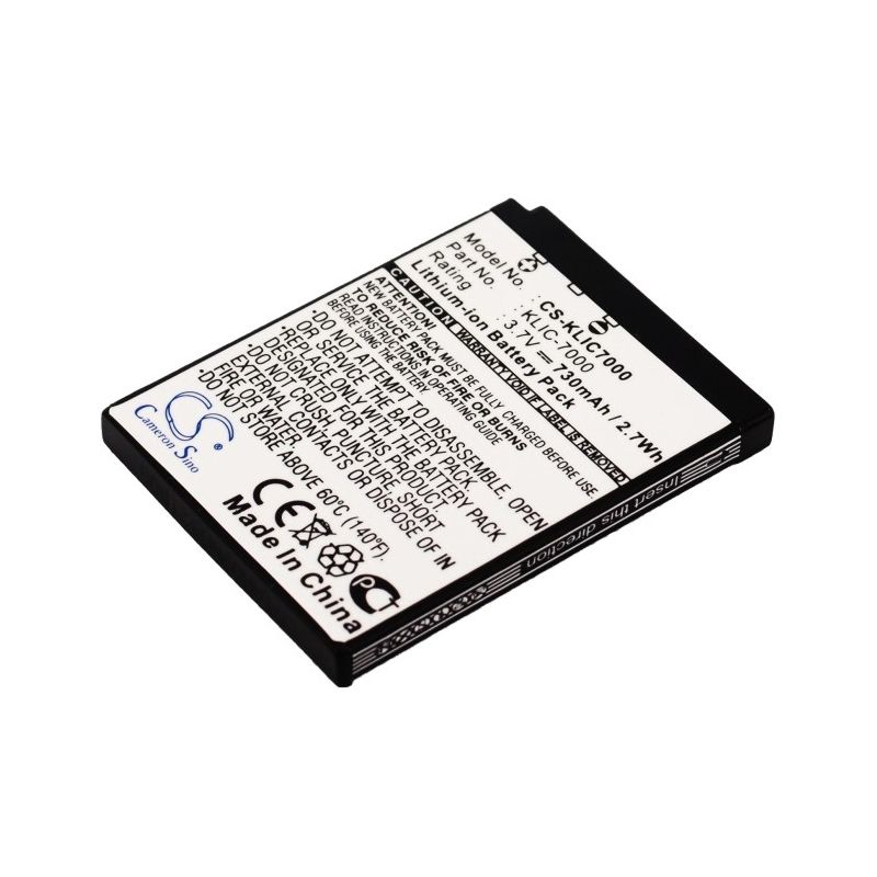 Li-ion Battery fits Kodak, Easyshare Ls755, Easyshare Ls755 Zoom, Slice 3.7V, 730mAh Home Electronics Cameron Sino Technology Limited