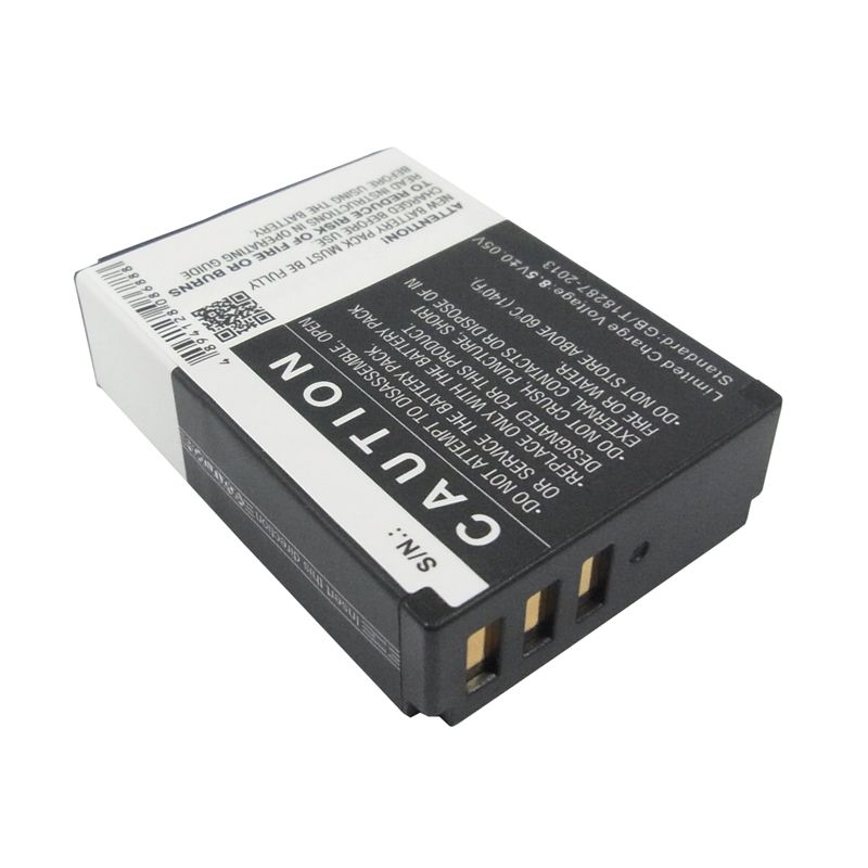 Li-ion Battery fits Kodak, Pixpro Az651, Pixpro Az651 Astro Zoom, Pixpro S1 7.4V, 1150mAh Camera Cameron Sino Technology Limited