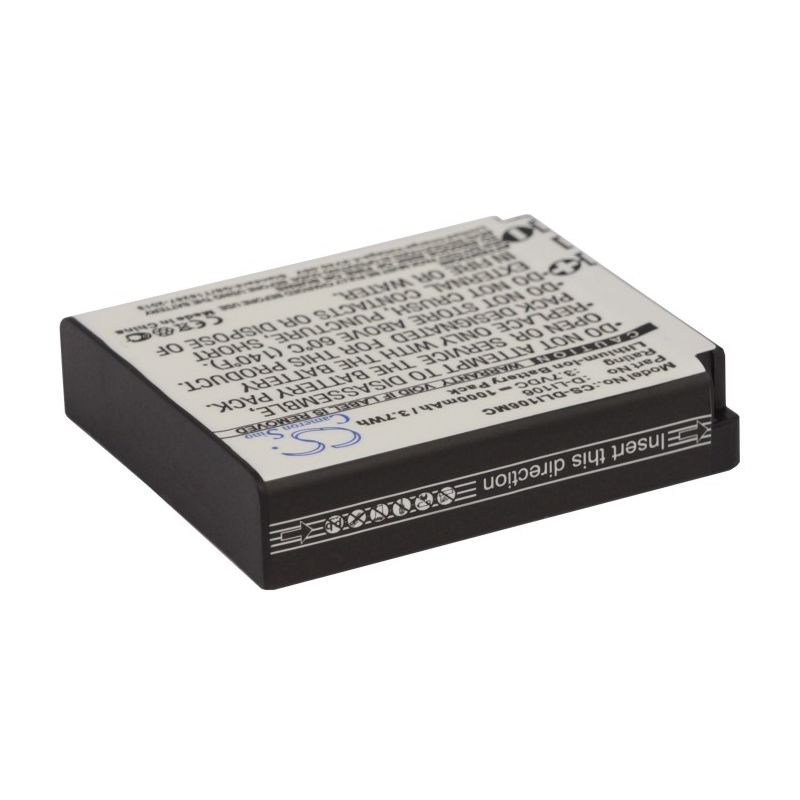 Li-ion Battery fits Kodak, Pixpro Sp1, Pixpro Sp1 Hd, Pixpro Sp360 3.7V, 1000mAh Camera Cameron Sino Technology Limited
