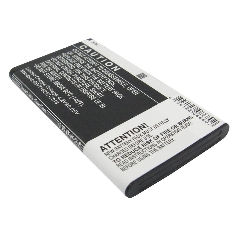 Li-ion Battery fits Kyocera, c6725, c6730, hydro icon 3.7V, 1350mAh Mobile & SmartPhone Cameron Sino Technology Limited