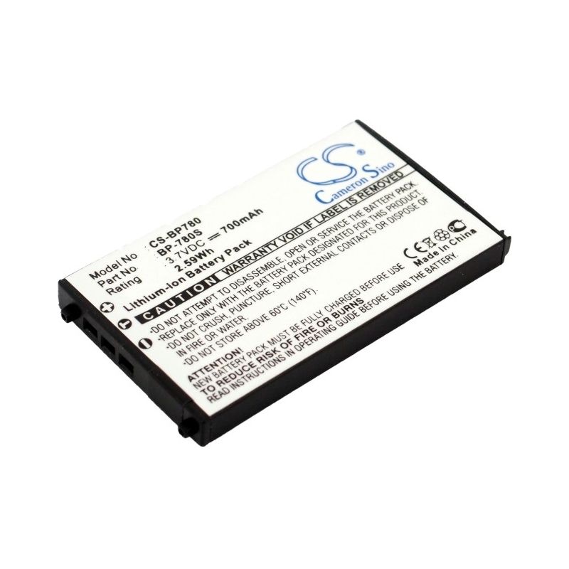 Li-ion Battery fits Kyocera, Contax Sl300rt, Finecam Sl300r, Finecam Sl400r 3.7V, 700mAh Camera Cameron Sino Technology Limited