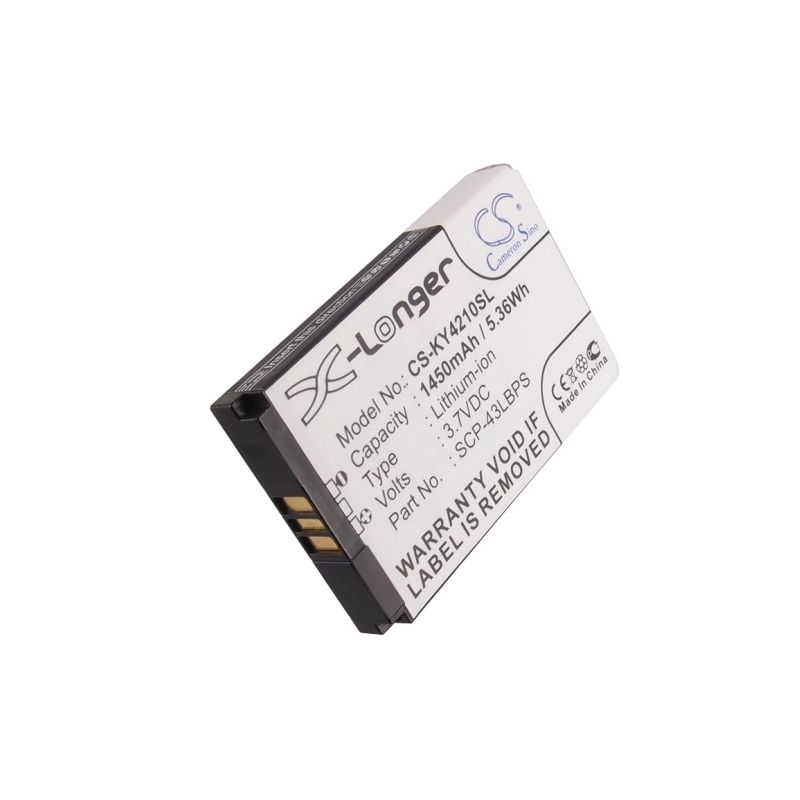 Li-ion Battery fits Kyocera, duracore, duracore e4210, duramax 3.7V, 1450mAh Mobile & SmartPhone Cameron Sino Technology Limited
