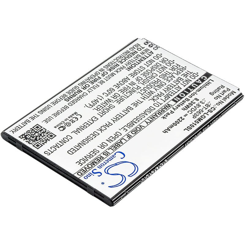 Li-ion Battery fits Leagoo, M5 Plus 3.8V, 2200mAh Communications Cameron Sino Technology Limited (Suspended)