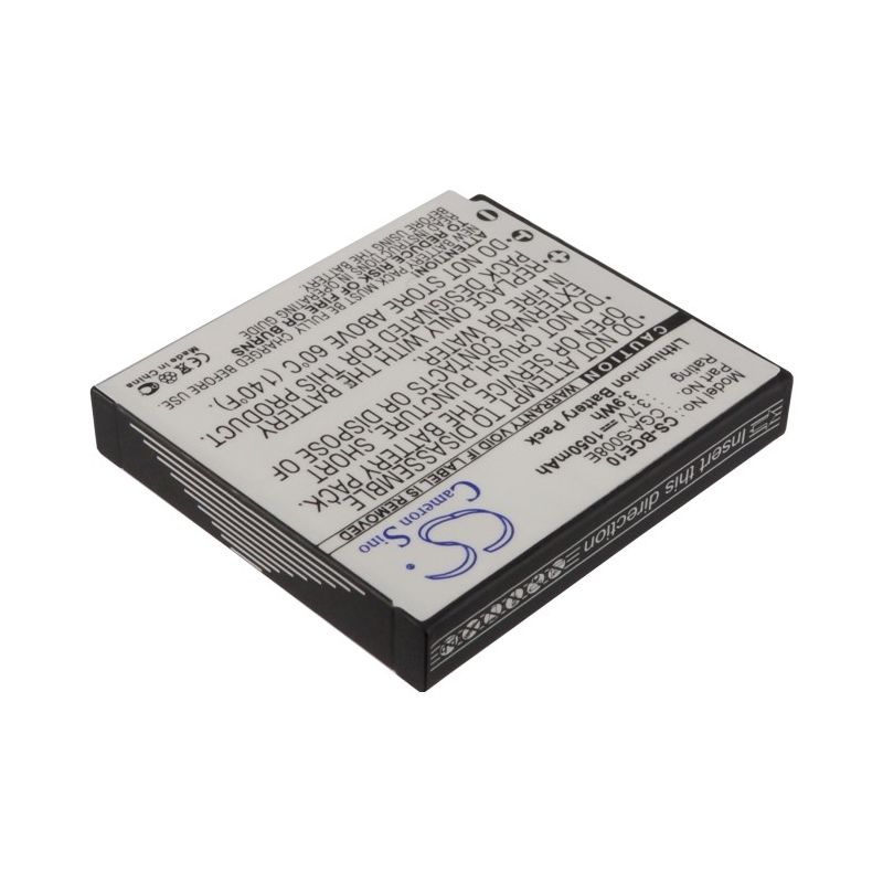 Li-ion Battery Fits Leica, C-lux 2, C-lux 3, Panasonic 3.7v, 1050mah Camera Cameron Sino Technology Limited