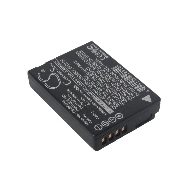 Li-ion Battery Fits Leica, V-lux 20, Panasonic, Lumix Dmc-3d1 3.7v, 890mah Camera Cameron Sino Technology Limited