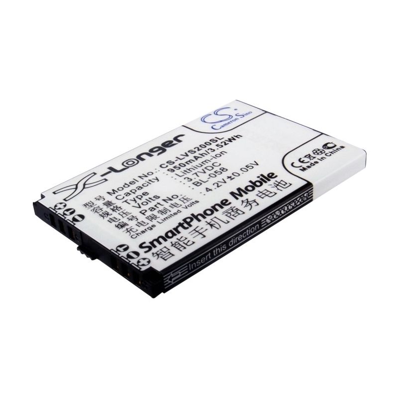 Li-ion Battery fits Lenovo, a307, a320, e209 3.7V, 950mAh Communications Cameron Sino Technology Limited (Suspended)