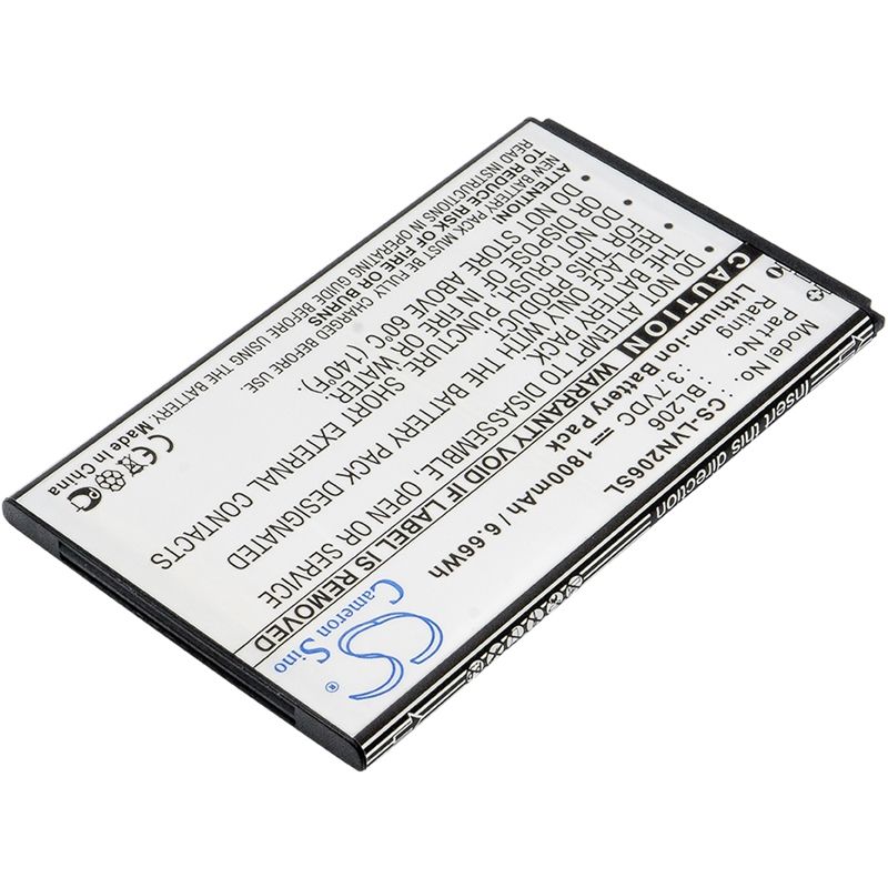 Li-ion Battery fits Lenovo, a600e, a630 3.7V, 1800mAh Communications Cameron Sino Technology Limited (Suspended)