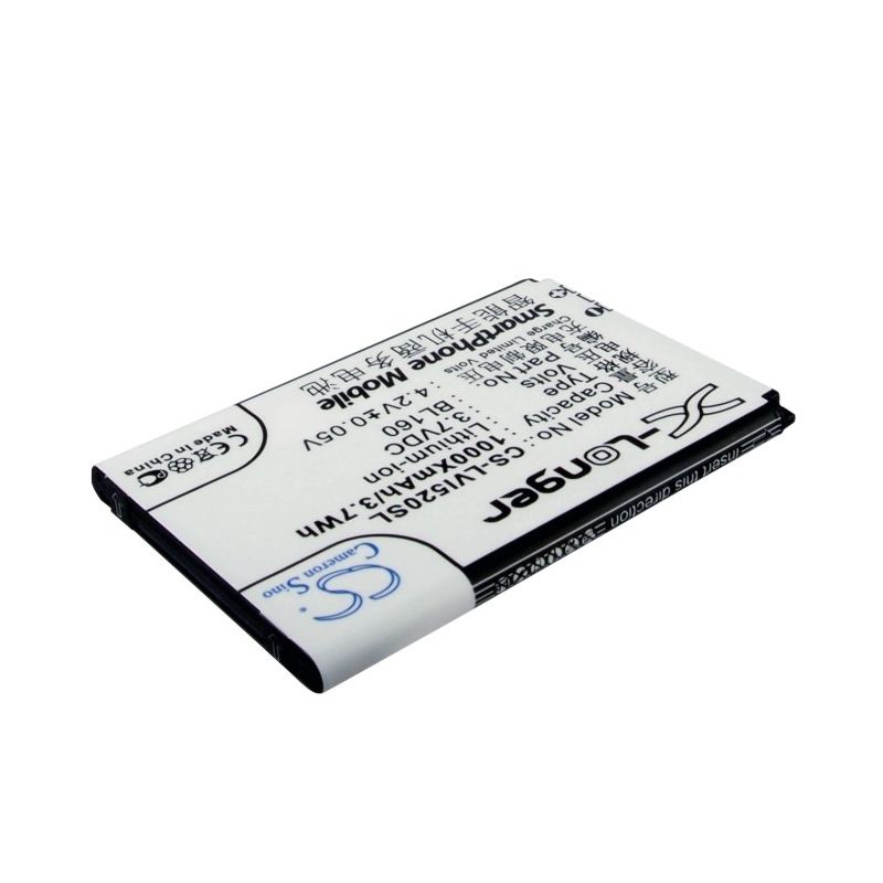 Li-ion Battery fits Lenovo, i200, i520 3.7V, 1000mAh Mobile & SmartPhone Cameron Sino Technology Limited